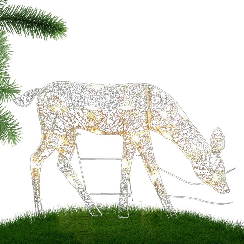 Lighting Decoration Stand - Rena decoração de natal festivo à