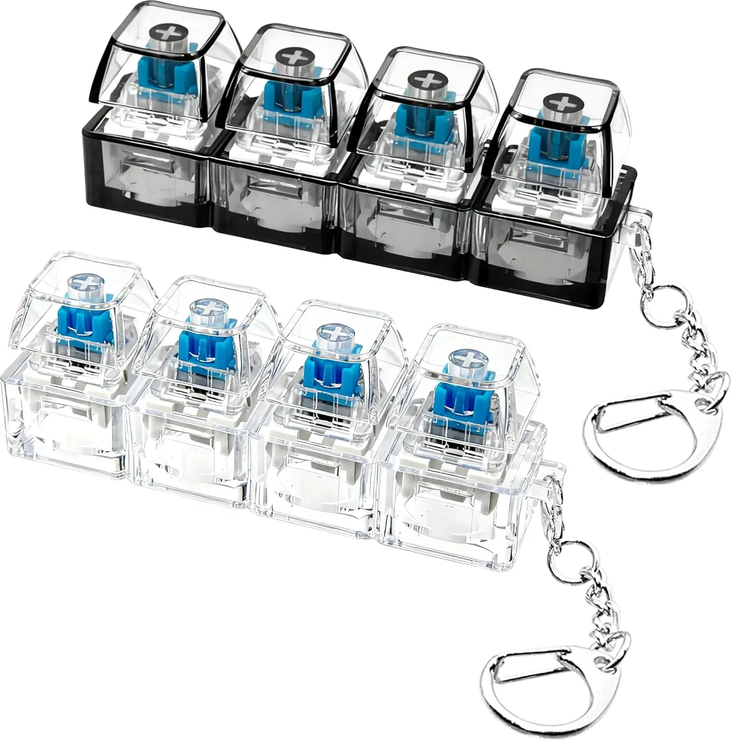 Office Lighting Decor - Chaveiro LED Iluminado com Teclado e