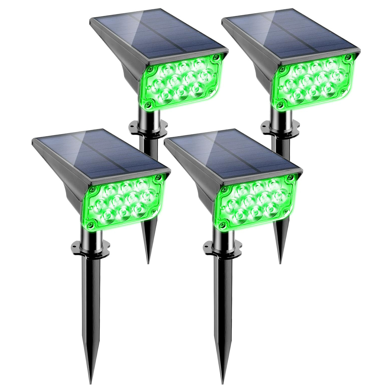 Wall Decor Lighting Tree - 4 pçs holofote solar ao ar