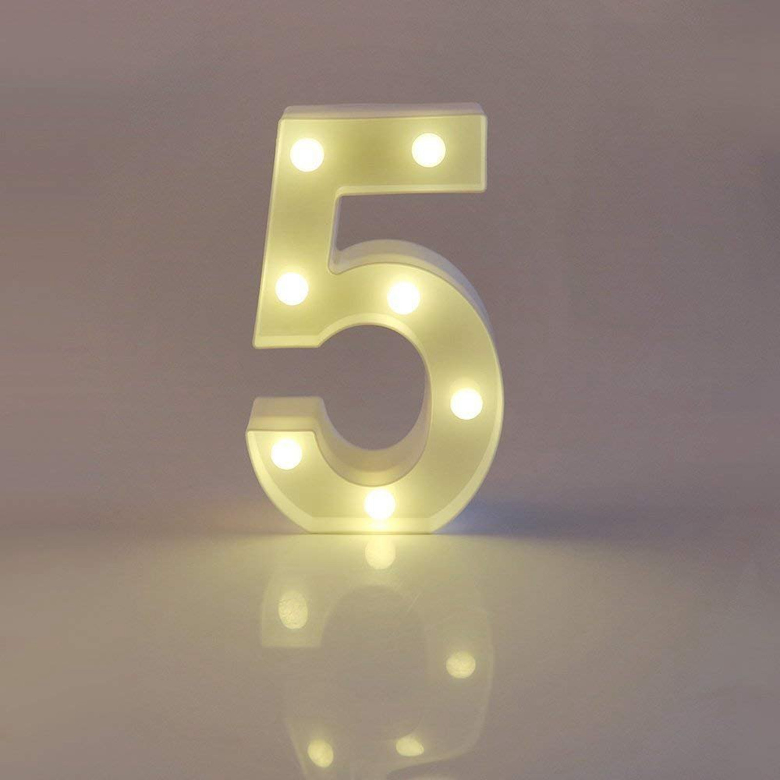 Lighting Decoration Stand - Ilumine a letra led alfabeto número