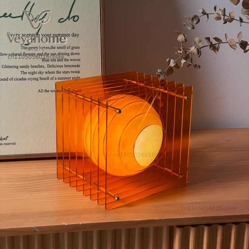 Office Lighting Decor - Luminária de Mesa Artística com Atmosfera