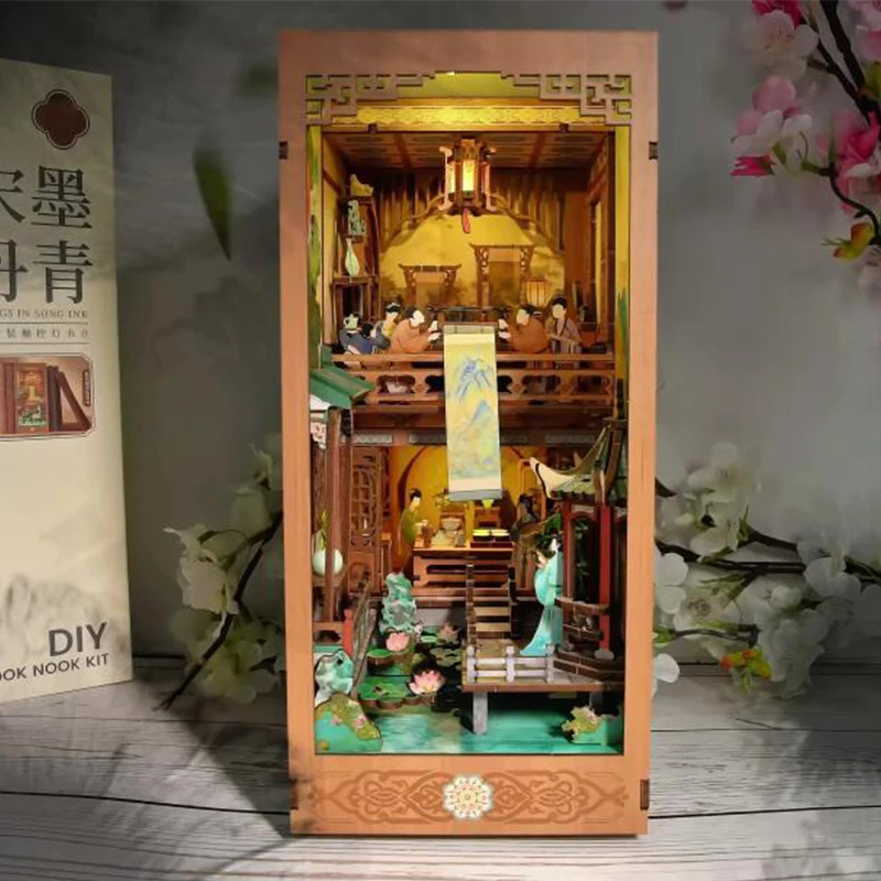 Lighting Decor House - OUZEY Kit de Modelo Miniatura DIY