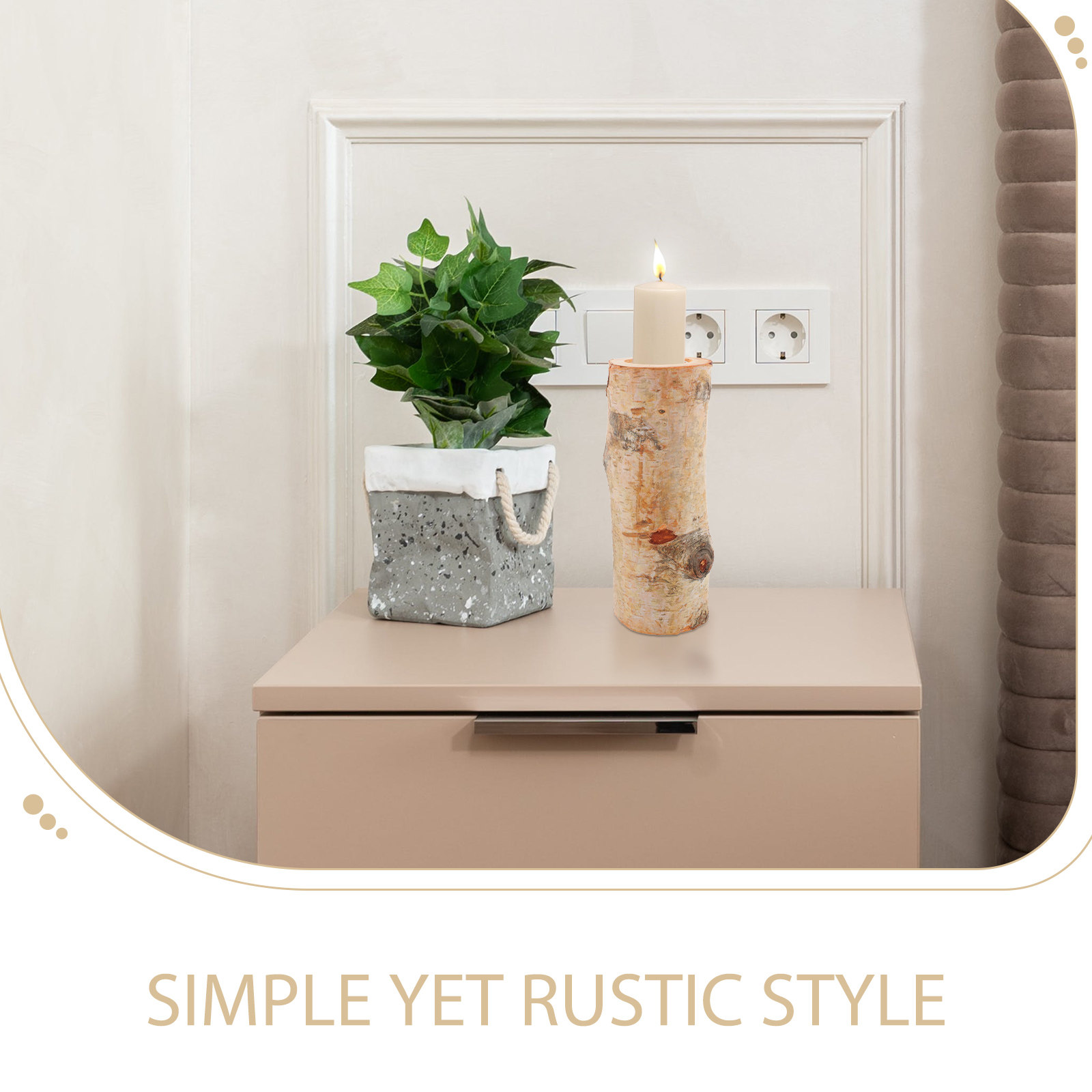 1 Conjunto de Suporte Rústico  - Lighting Decoration Stand avaliação e preço