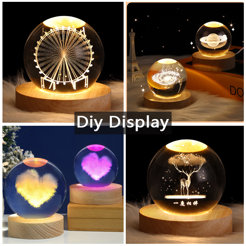 Resina arte display redondo de - Lighting Decoration Stand avaliação e preço
