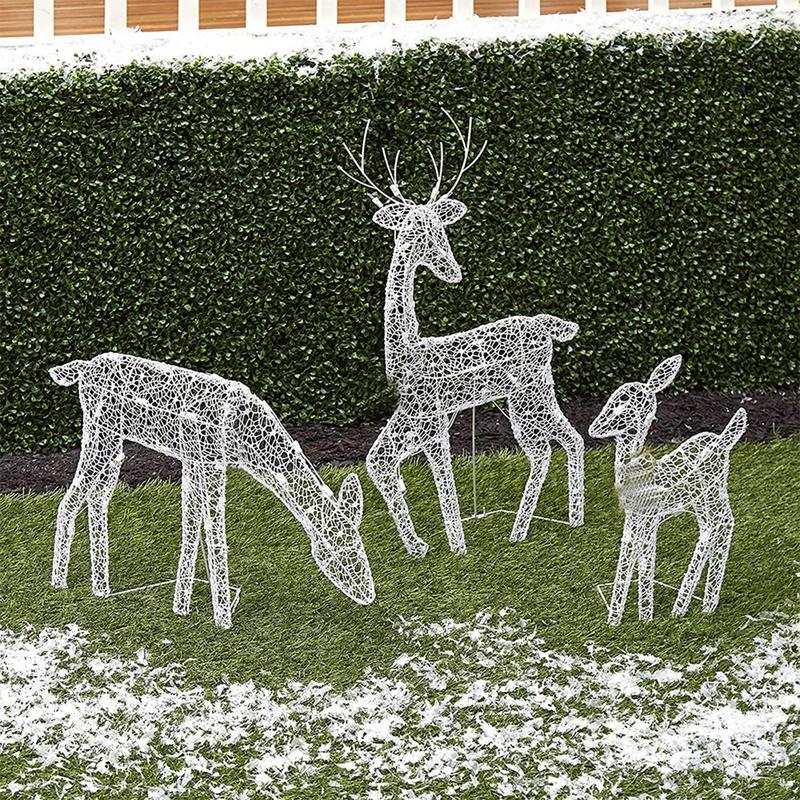 Rena decoração de natal festiv - Lighting Decoration Stand avaliação e preço