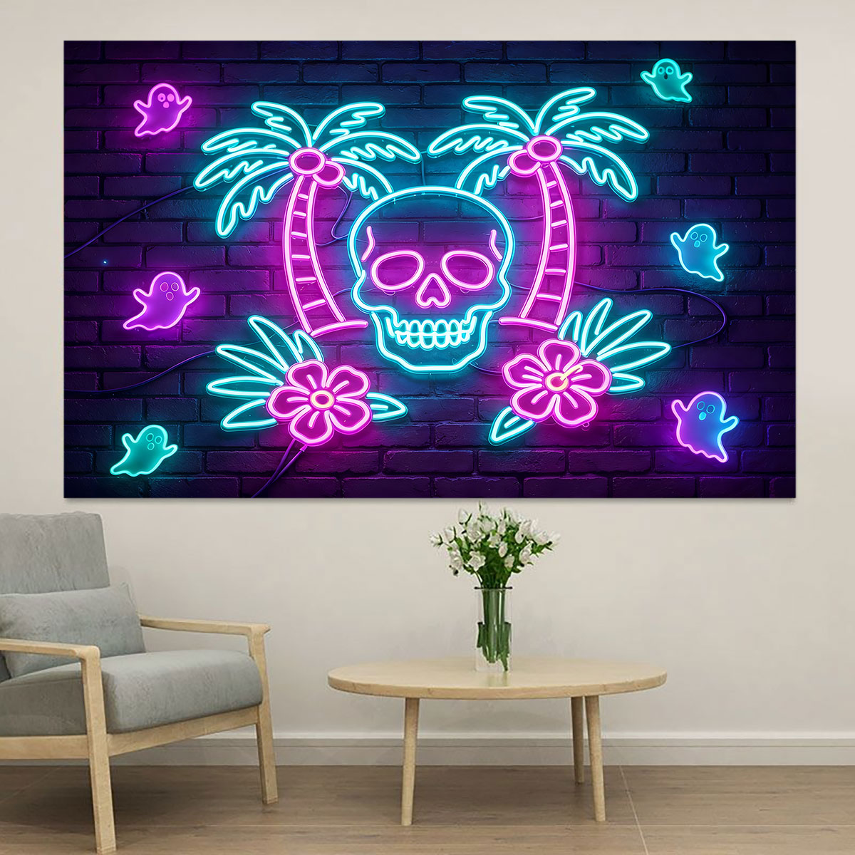 Adesivo de Parede Neon com Esq - Wall Decor Lighting Tree avaliação e preço