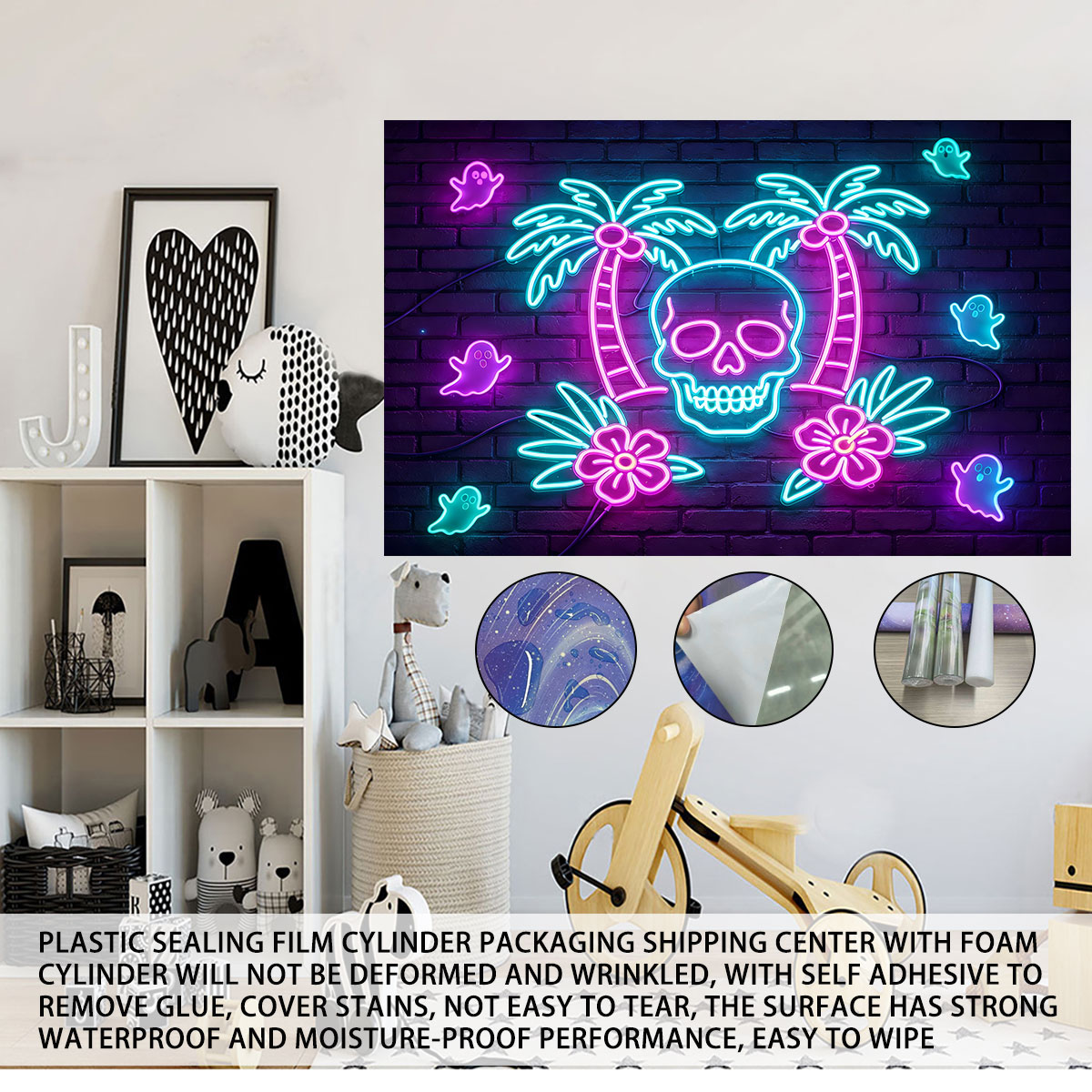 Adesivo de Parede Neon com Esq - Wall Decor Lighting Tree avaliação e preço