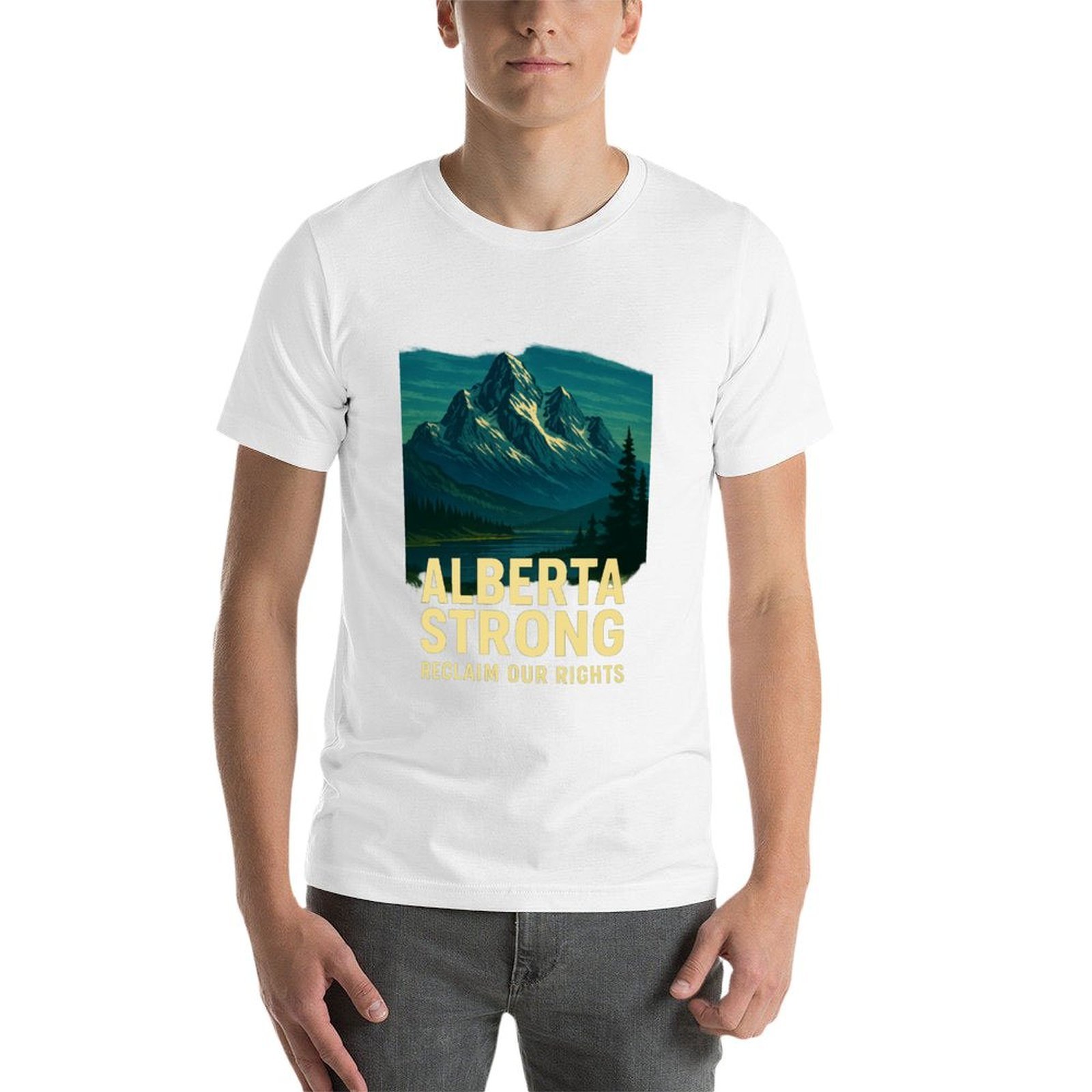 Camiseta Alberta Strong Casual - Alberta Lighting & Decor Reviews avaliação e preço