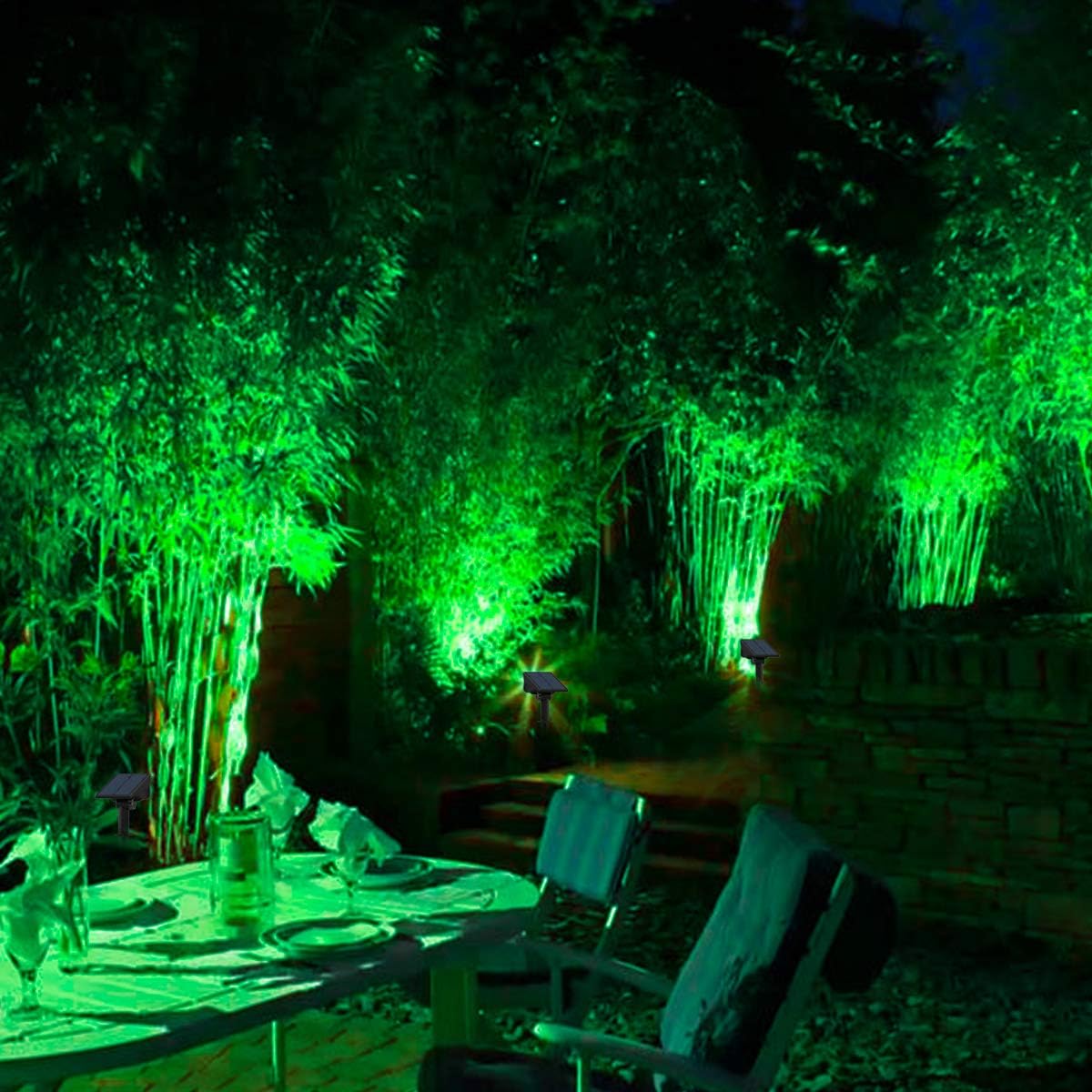 4 pçs holofote solar ao ar liv - Wall Decor Lighting Tree avaliação e preço