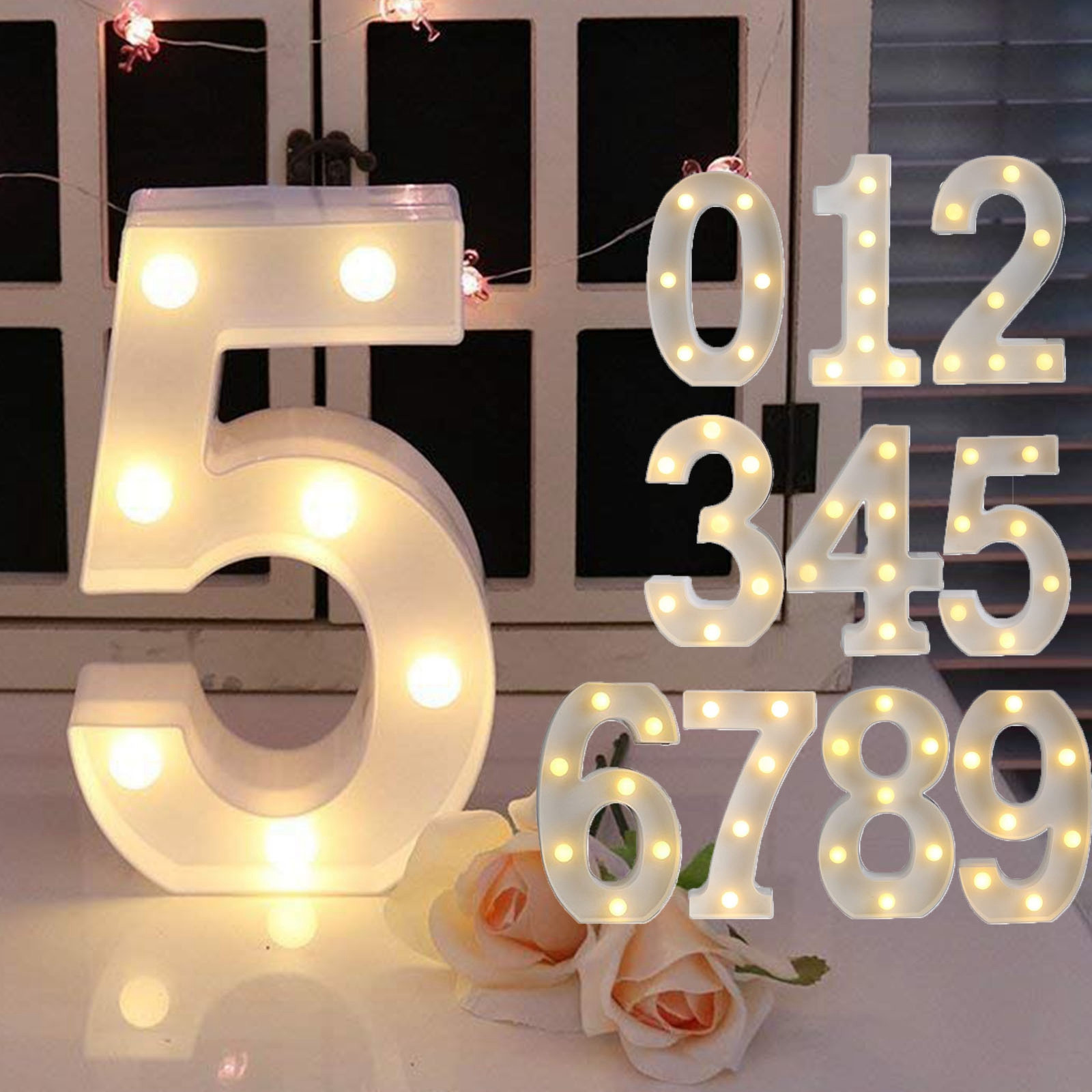 Ilumine a letra led alfabeto n - Lighting Decoration Stand avaliação e preço