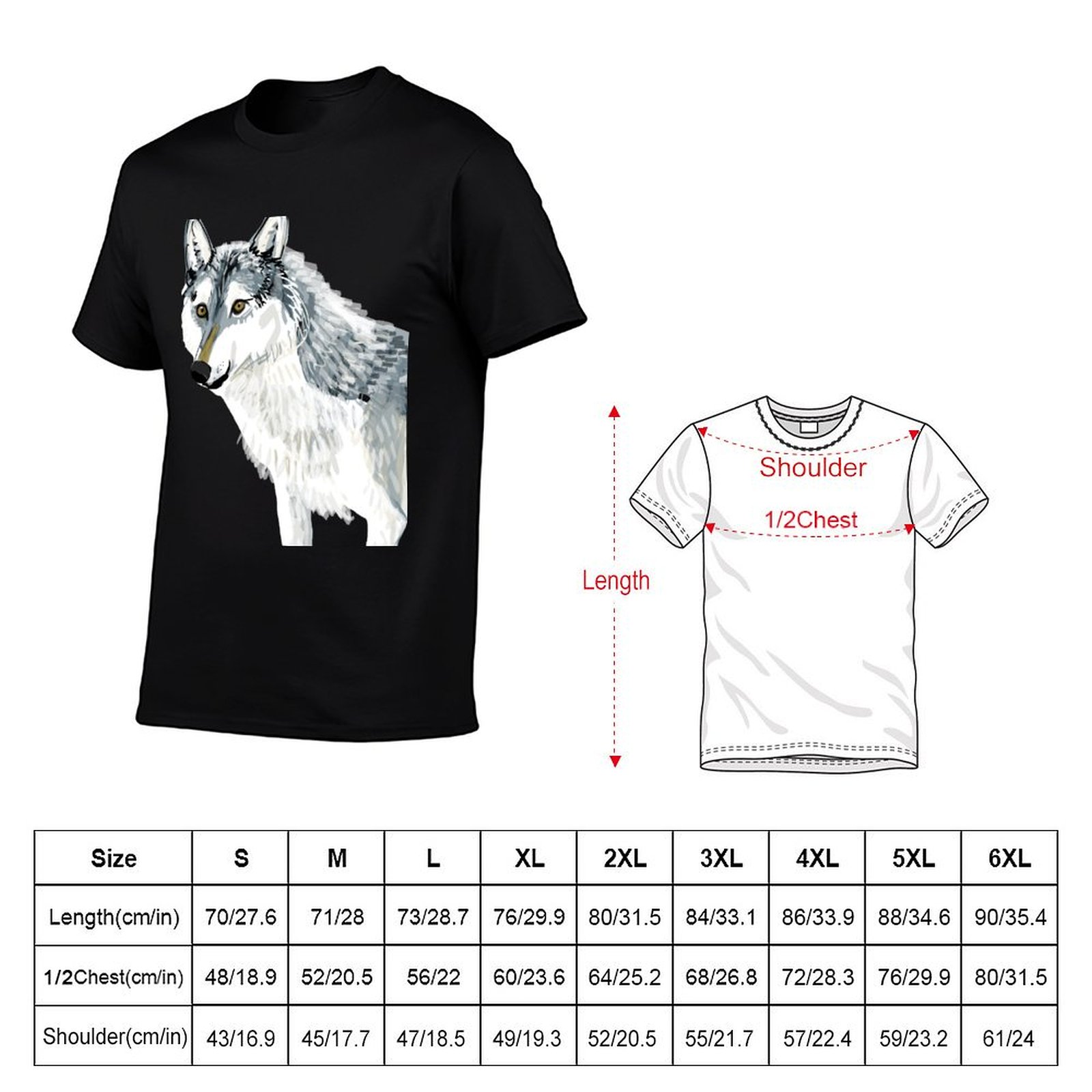 Camiseta Totem Alberta Wolf ca - Alberta Lighting & Decor Reviews avaliação e preço