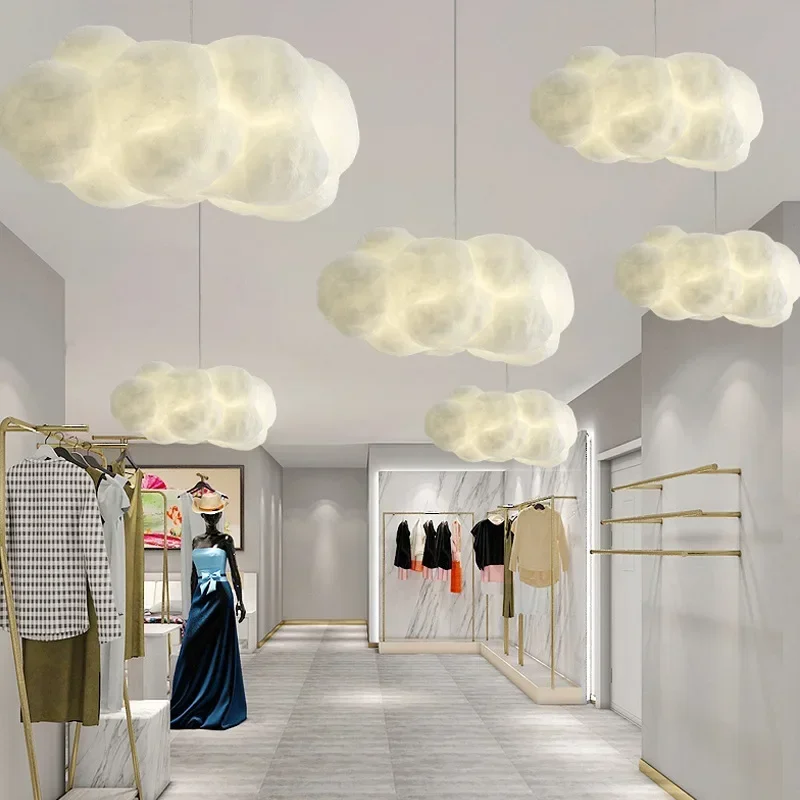 LED Cloud Pendant Lamp for Ind - Restaurant Lighting Decoration avaliação e preço