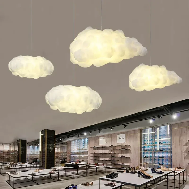 LED Cloud Pendant Lamp for Ind - Restaurant Lighting Decoration avaliação e preço