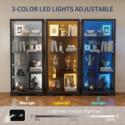 Armário Expositor de 71'' com  - Lighting & Home Decor Studio Photos avaliação e preço