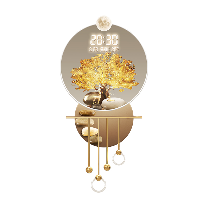 Estilo de luxo leve, árvore de - Wall Decor Lighting Tree avaliação e preço