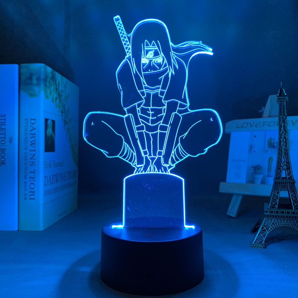 NARUTO Itachi Uchiha Anime Des - Lighting Decoration Stand avaliação e preço