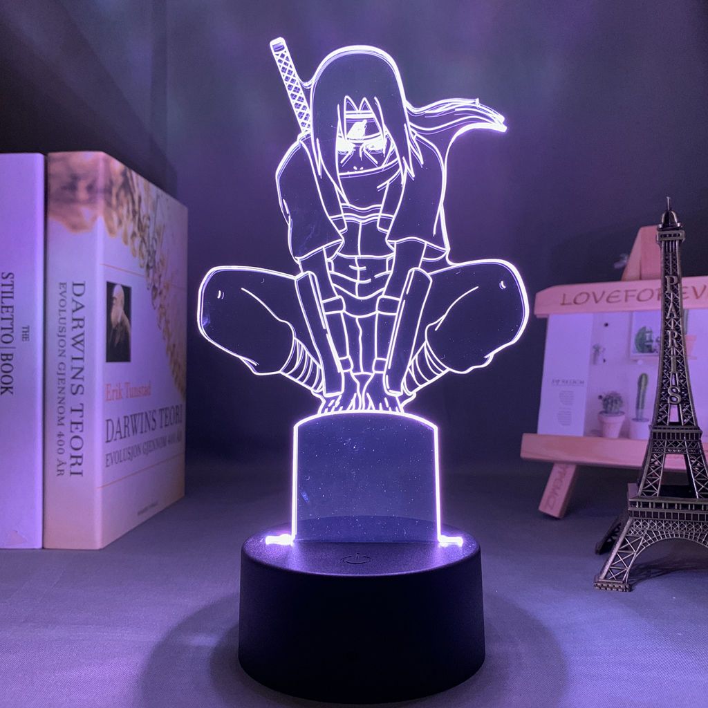 NARUTO Itachi Uchiha Anime Des - Lighting Decoration Stand avaliação e preço