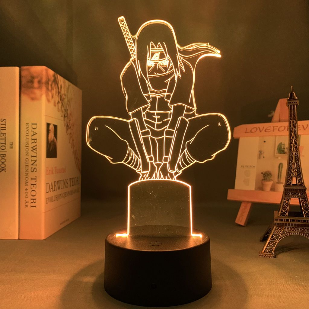 NARUTO Itachi Uchiha Anime Des - Lighting Decoration Stand avaliação e preço