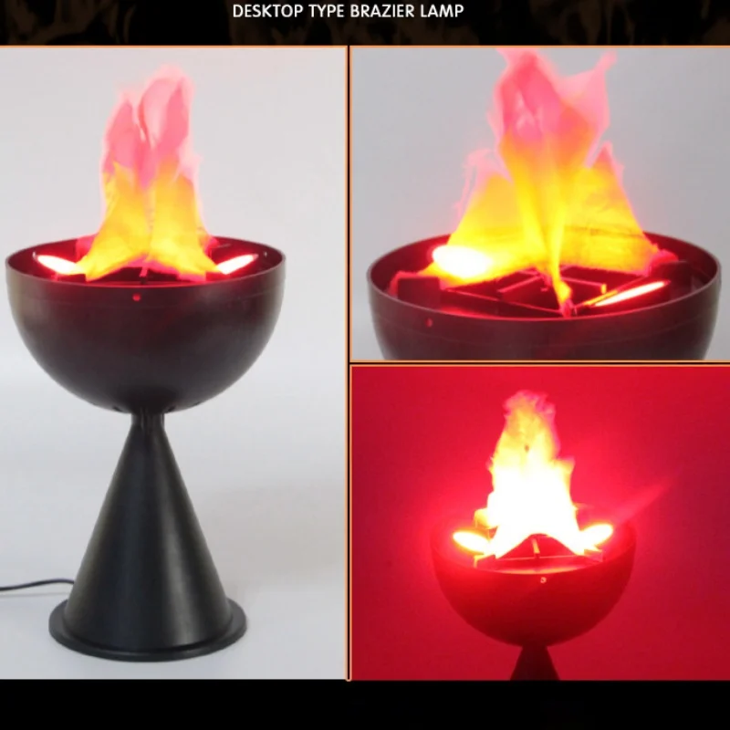 Lâmpada de Chama Falsa 3D, Sim - Lighting Decor House avaliação e preço