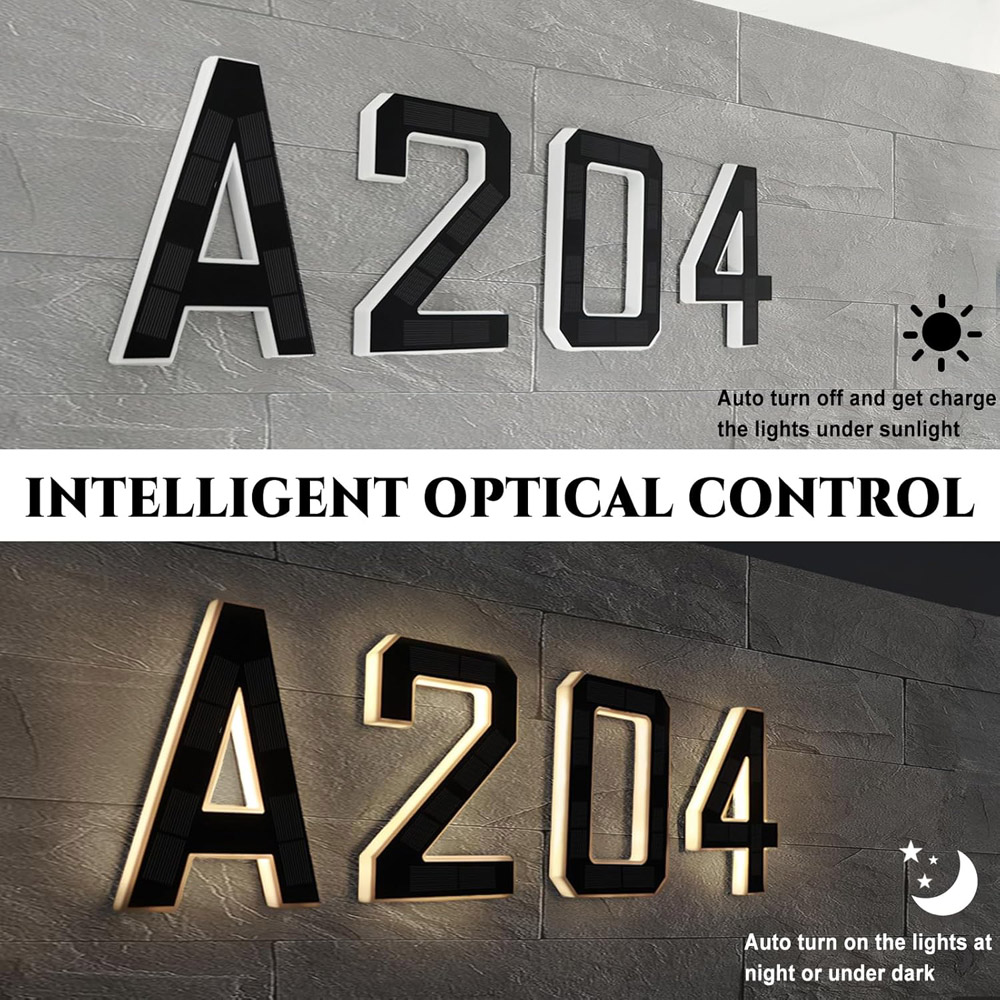 Luz solar de 12cm para número  - Lighting Decor House avaliação e preço