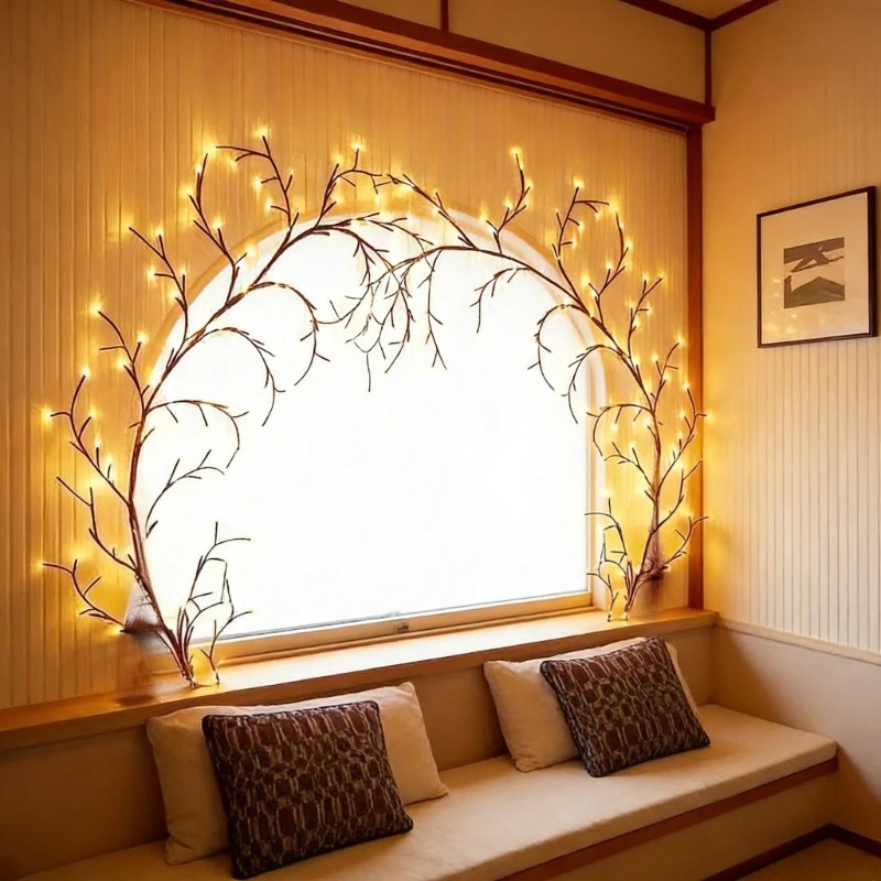 Luzes de Cordão LED em Forma d - Wall Decor Lighting Tree avaliação e preço
