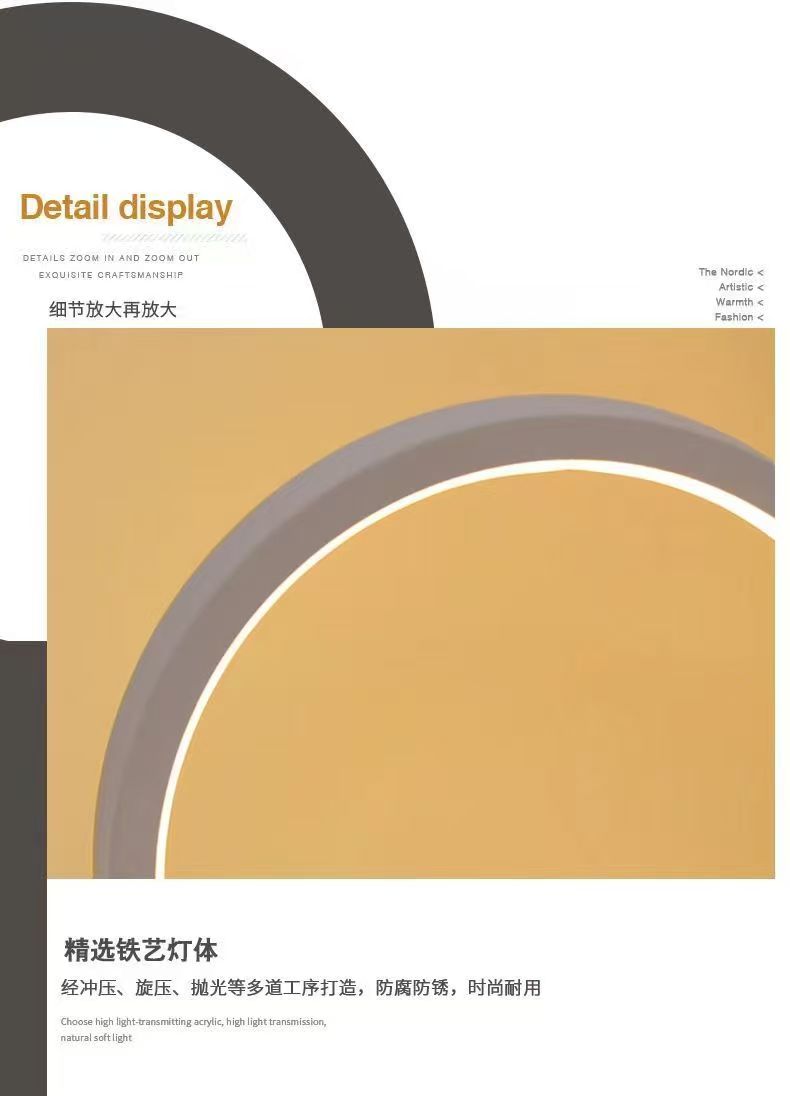 20cm led simples anel circular - Restaurant Lighting Decoration avaliação e preço
