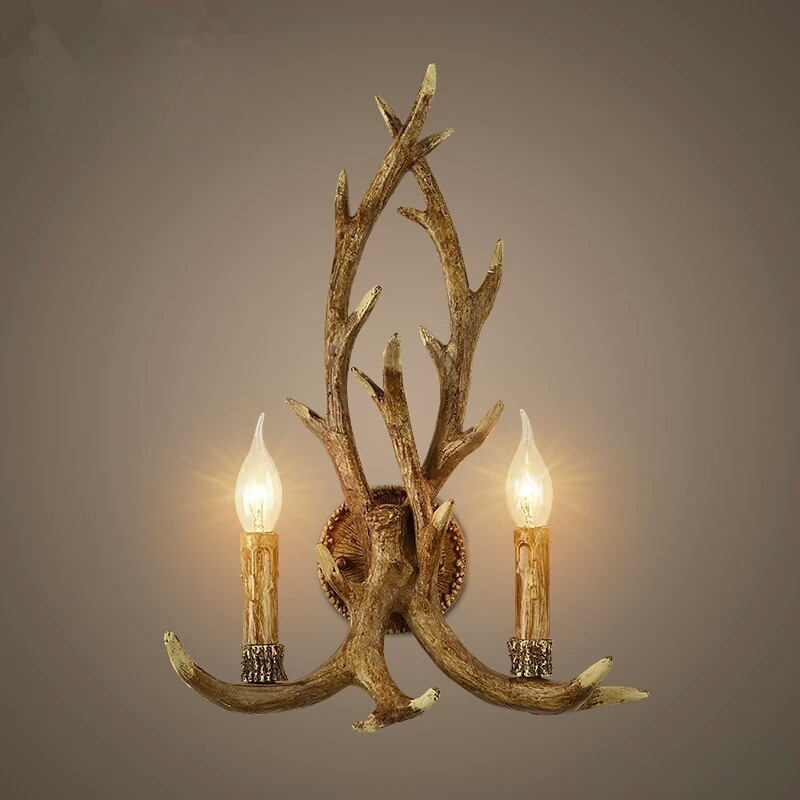 Sensação de madeira resina dec - Wall Decor Lighting Tree avaliação e preço