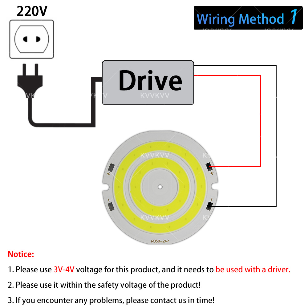 3v 4v redondo cob led peças da - Lighting Decor House avaliação e preço