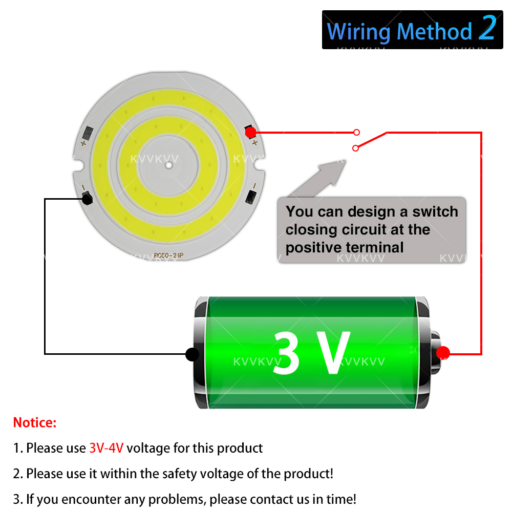 3v 4v redondo cob led peças da - Lighting Decor House avaliação e preço