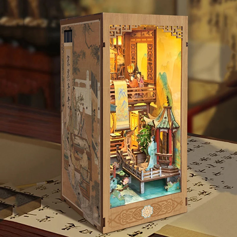 OUZEY Kit de Modelo Miniatura  - Lighting Decor House avaliação e preço