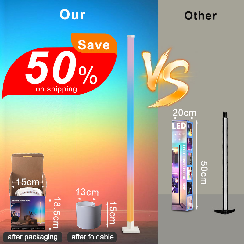 Lâmpadas de chão led inteligen - Lighting Decoration Stand avaliação e preço