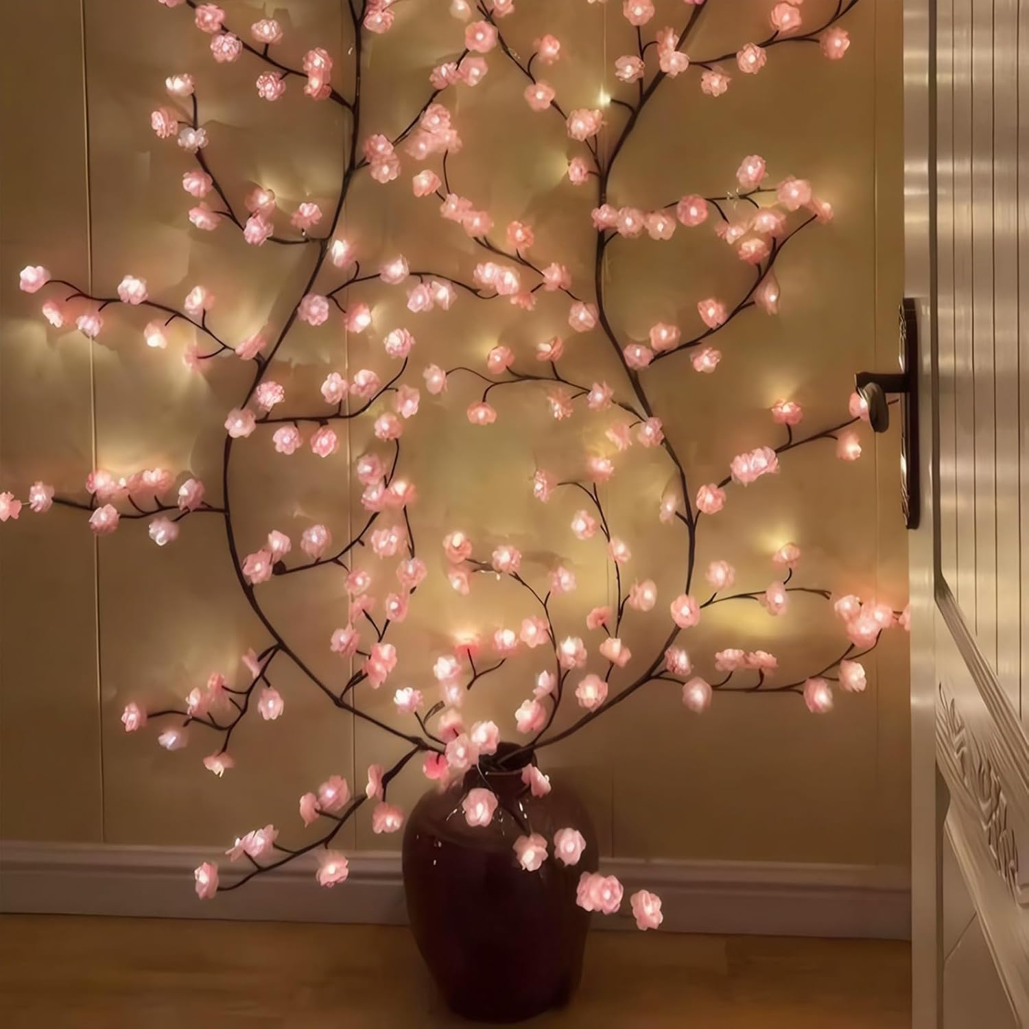Flor de cerejeira salgueiro vi - Wall Decor Lighting Tree avaliação e preço