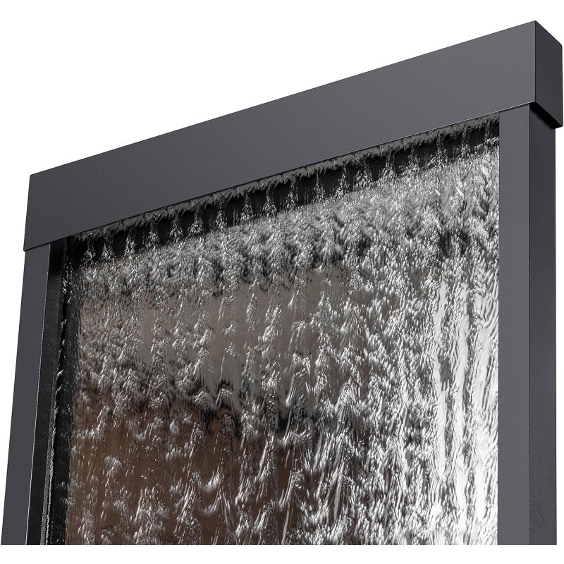Fonte cascata interna moderna  - Lighting Decoration Stand avaliação e preço