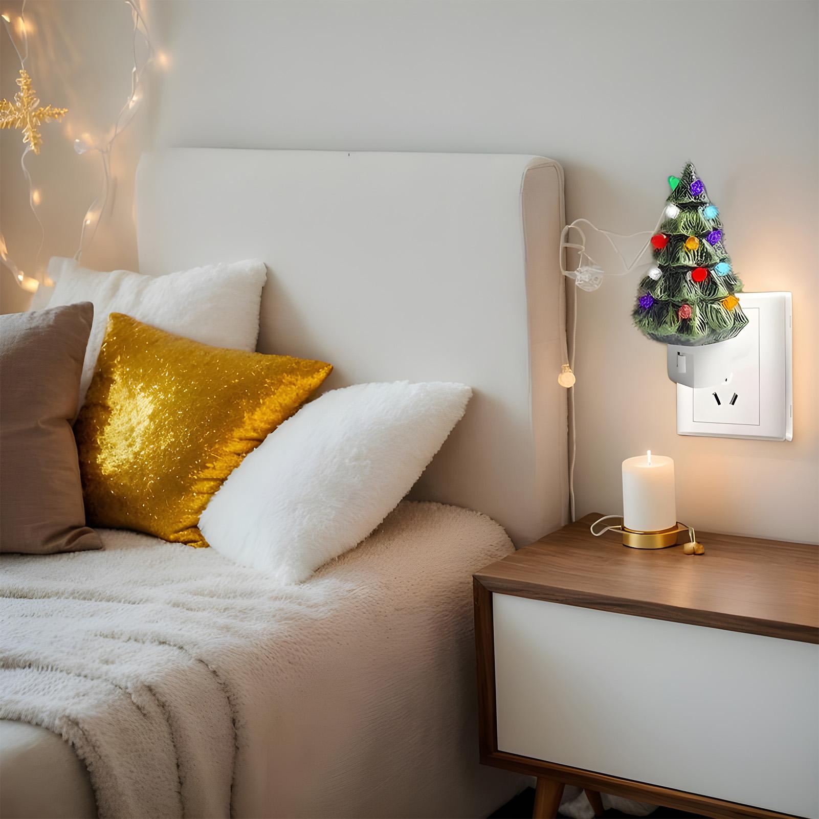 Árvore de natal nightlight ret - Wall Decor Lighting Tree avaliação e preço