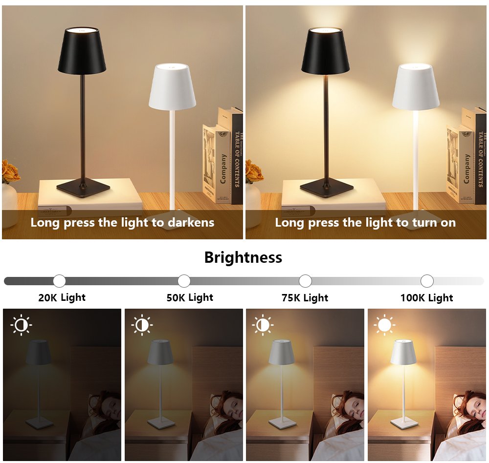 Luminária de Mesa LED Recarreg - Lighting Decor avaliação e preço